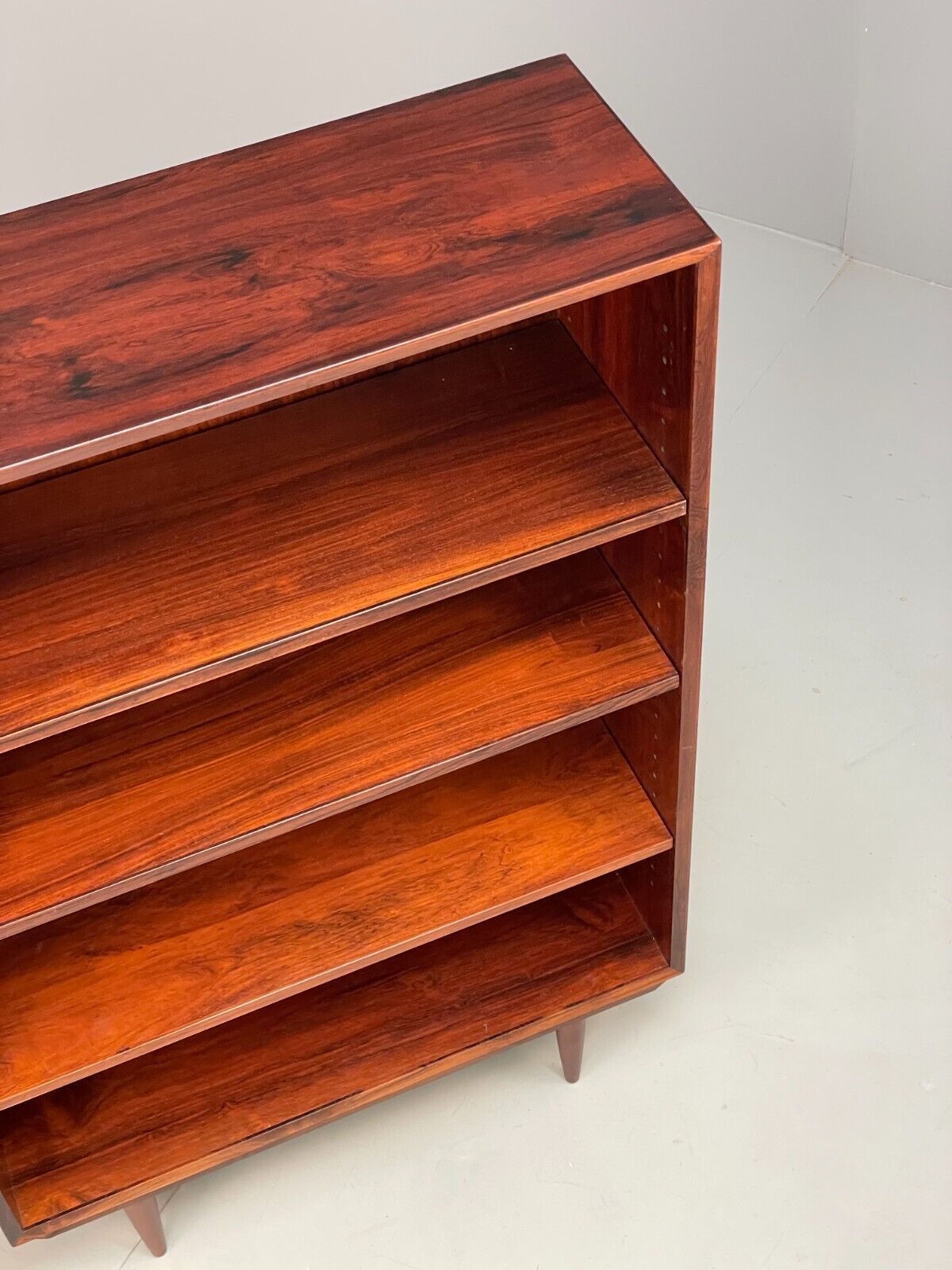 Vintage Danish Bookcase Shelving Unit By LYBY Møbler Adjustable EB9131 MWOO - UKDK FURNITURE