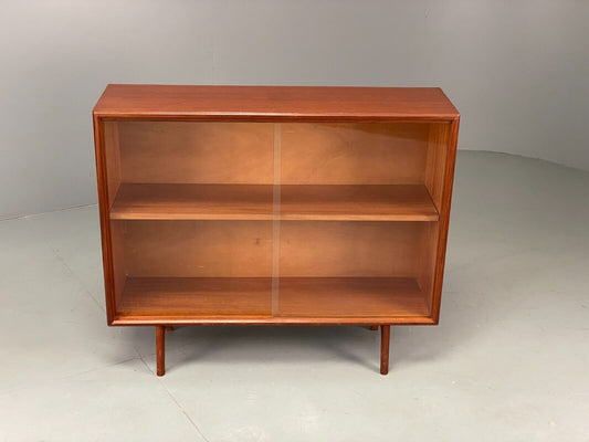Vintage Teak Glazed Bookcase By Herbert E. Gibbs Retro Shelving EB8834 MWOO - UKDK FURNITURE