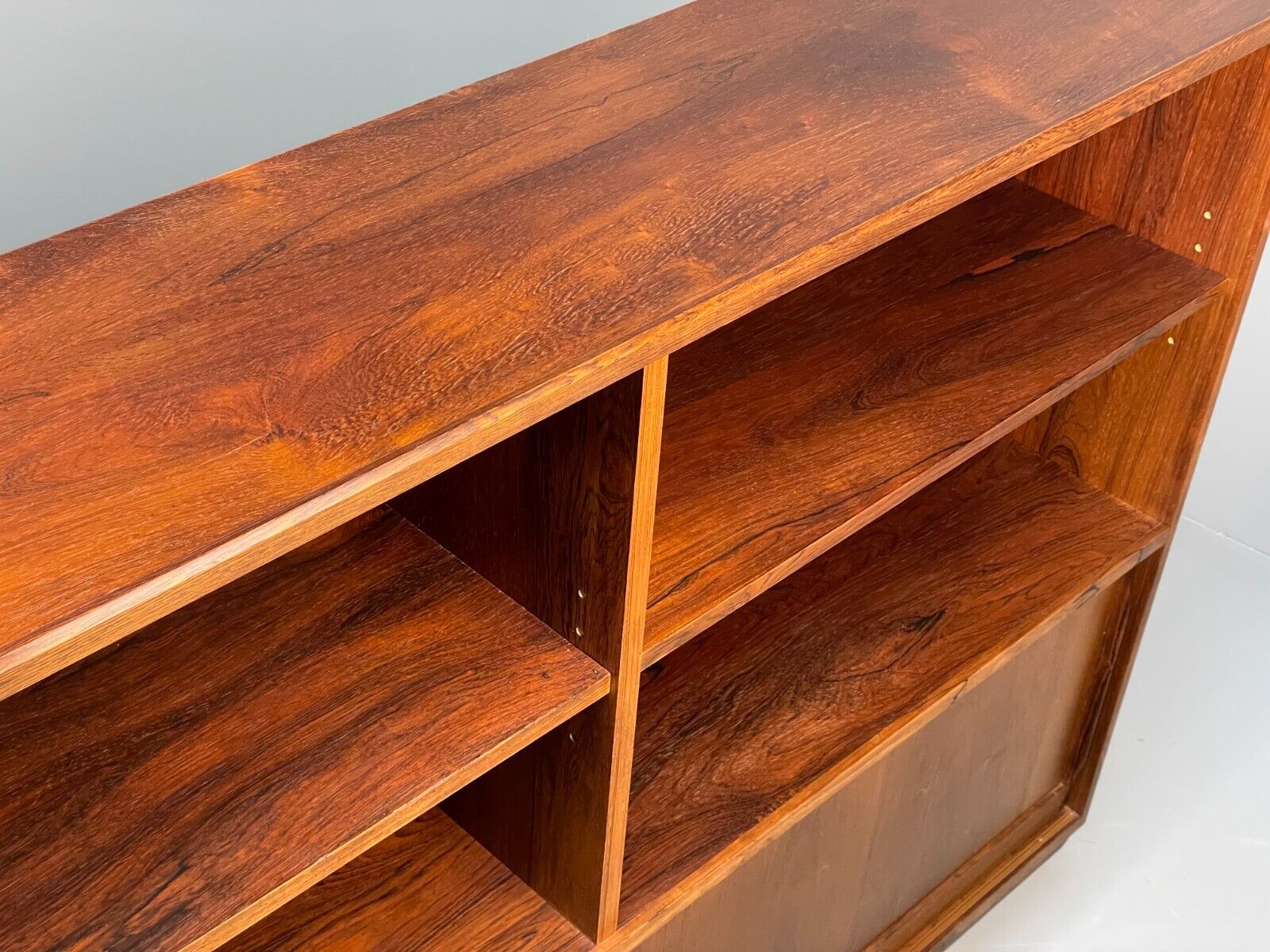 Midcentury Danish Tall Sideboard Storage Cabinet Vintage 1960s EB8674 MWOO - UKDK FURNITURE