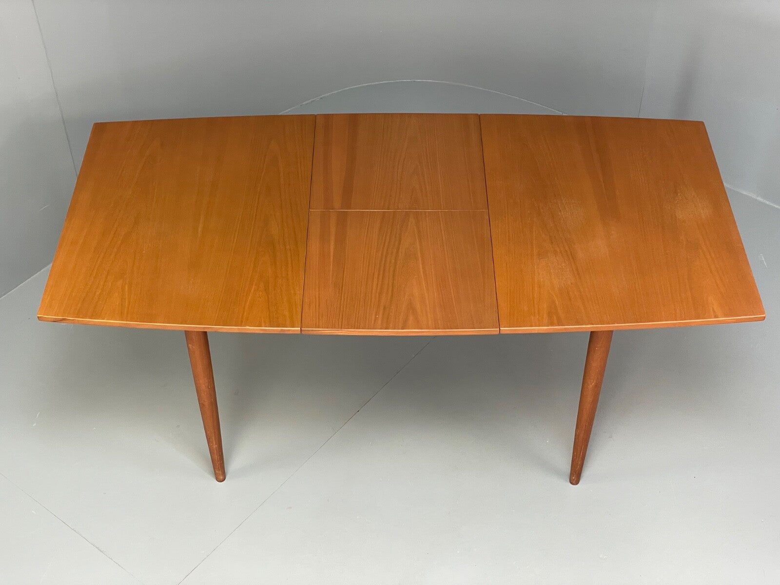 1960s Teak Dining Table Extending Rectangular Vintage By Scandart EB9810 MWOO - UKDK FURNITURE