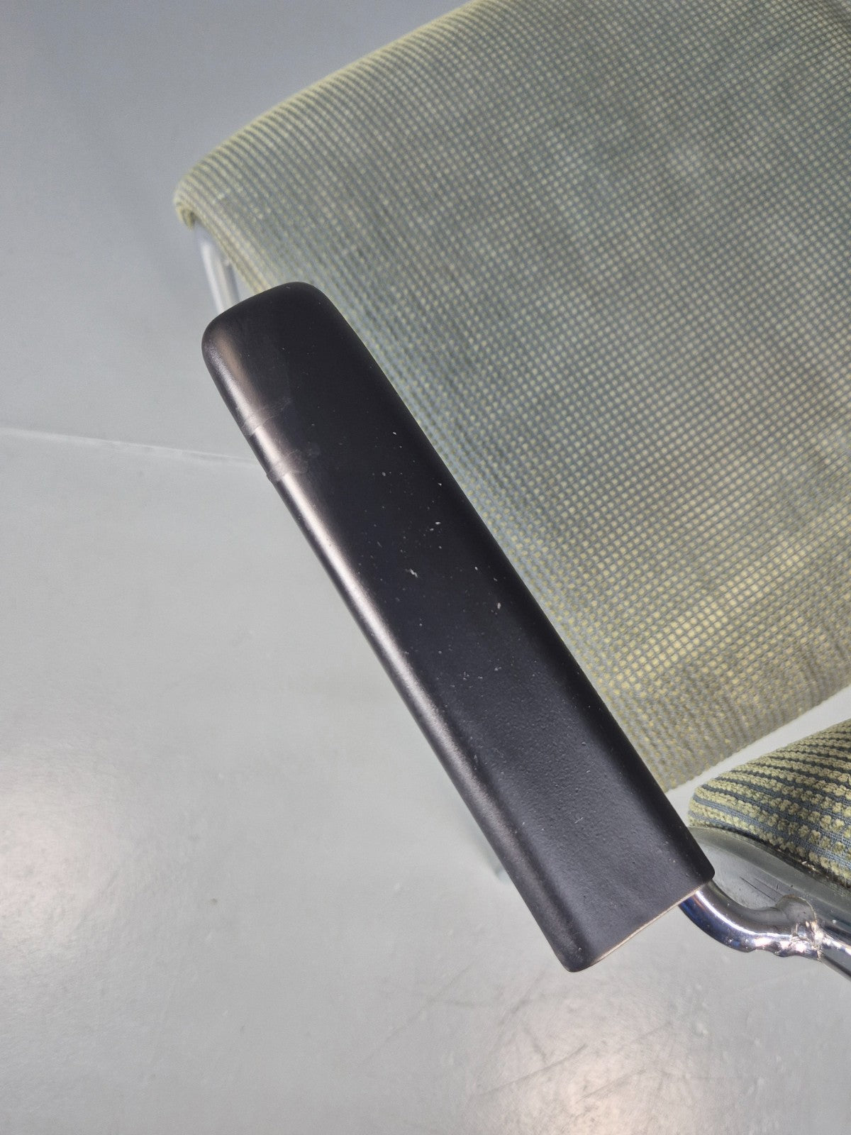 6 1980s Retro Stacking Chairs Chrome Frame Swedish Design Retro MCM EB10606 MSTA10