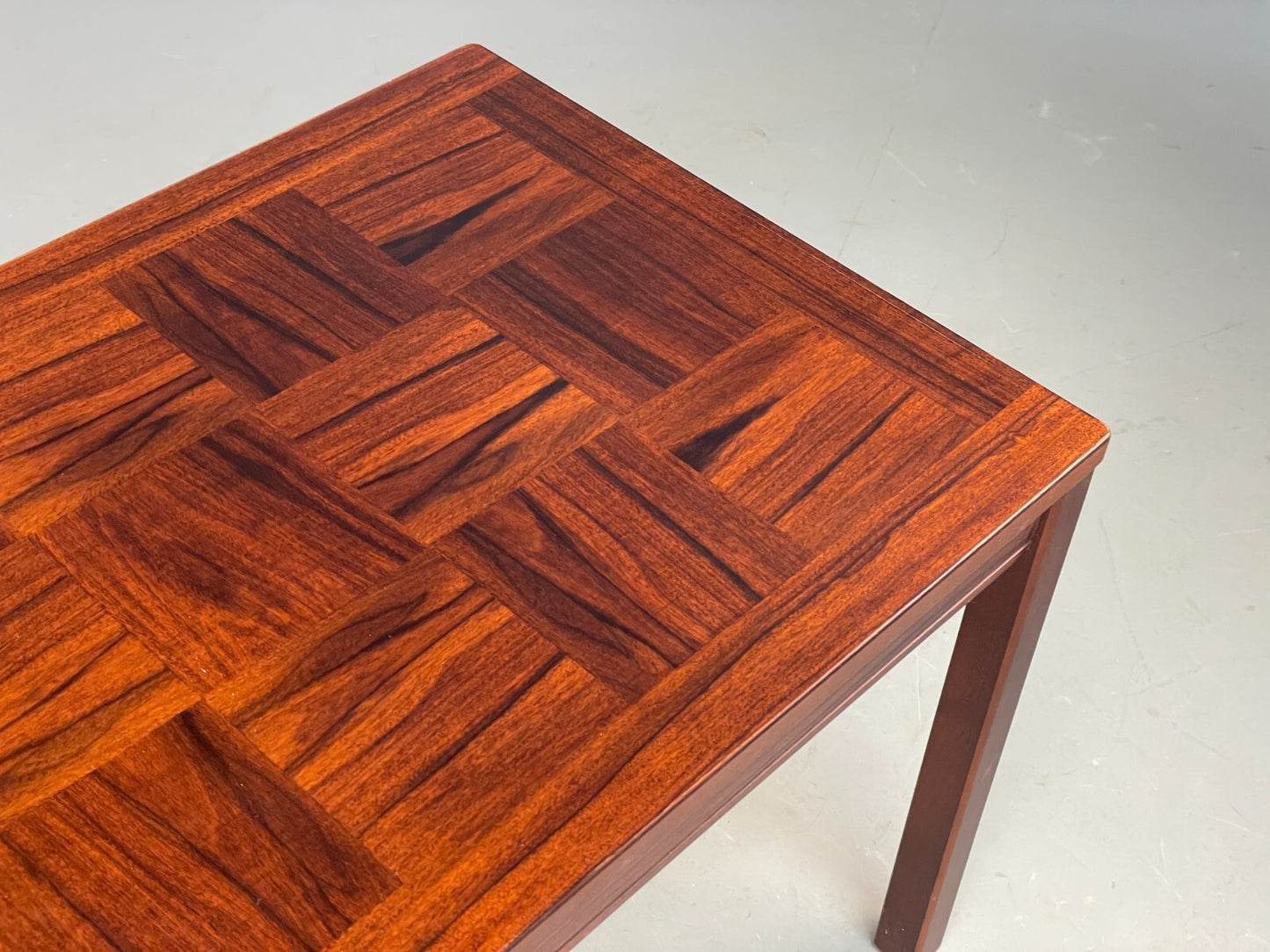 Vintage Scandi Coffee Table By Heggen Chequerboard Pattern EB9118 MWOO - UKDK FURNITURE