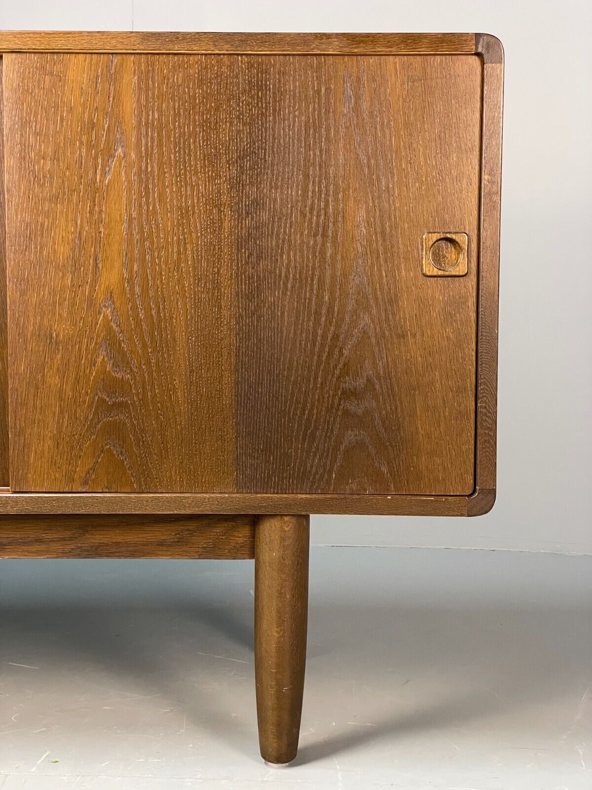 Vintage Danish Large Oak Sideboard Midcentury Shelving Storage EB8688 MWOO - UKDK FURNITURE