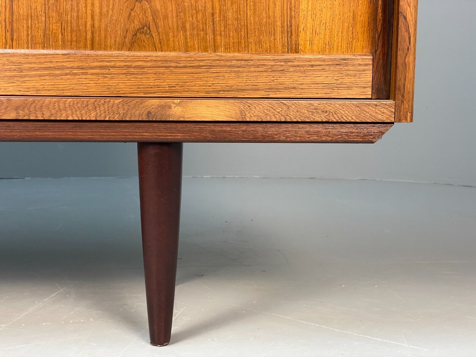 Midcentury Danish Tall Sideboard Storage Cabinet Vintage 1960s EB8674 MWOO - UKDK FURNITURE