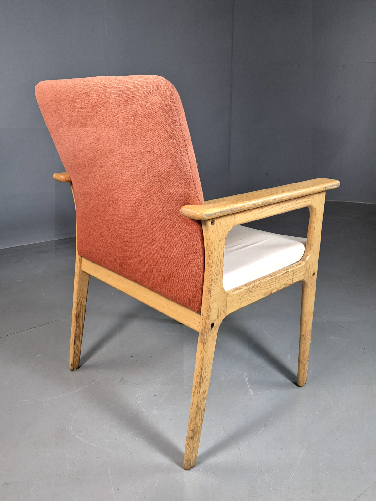 Vintage Danish Elbow Chair Oak Frame Odense Mobler Retro MCM EB6983 MNOR - UKDK FURNITURE