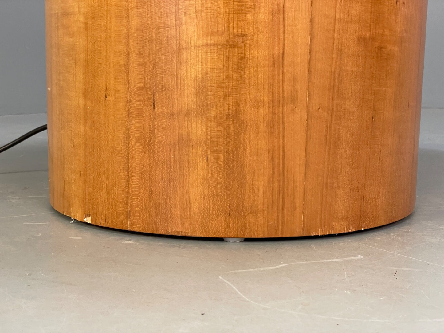 Circular Maple Coffee Table Height Adjustable Art Deco Themed Modern EB9439 MWOO - UKDK FURNITURE