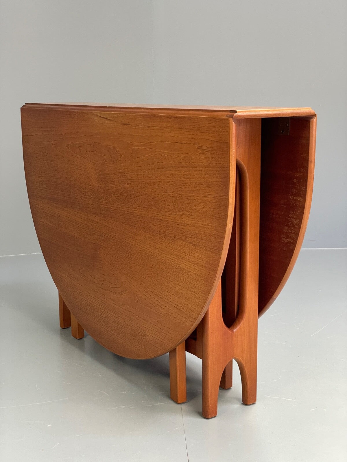 Vintage Teak Drop Leaf Dining Table By Jentique EB9767 MWOO - UKDK FURNITURE