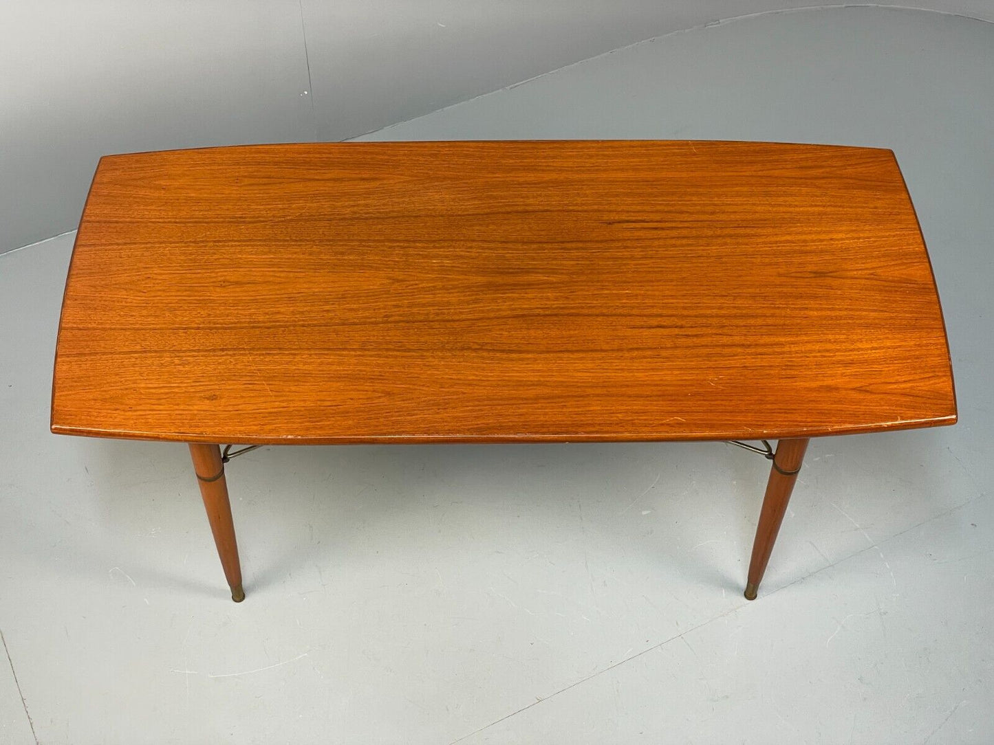 Midcentury Swedish Teak & Beech Coffee Table With Magazine Rack EB8683 MWOO - UKDK FURNITURE