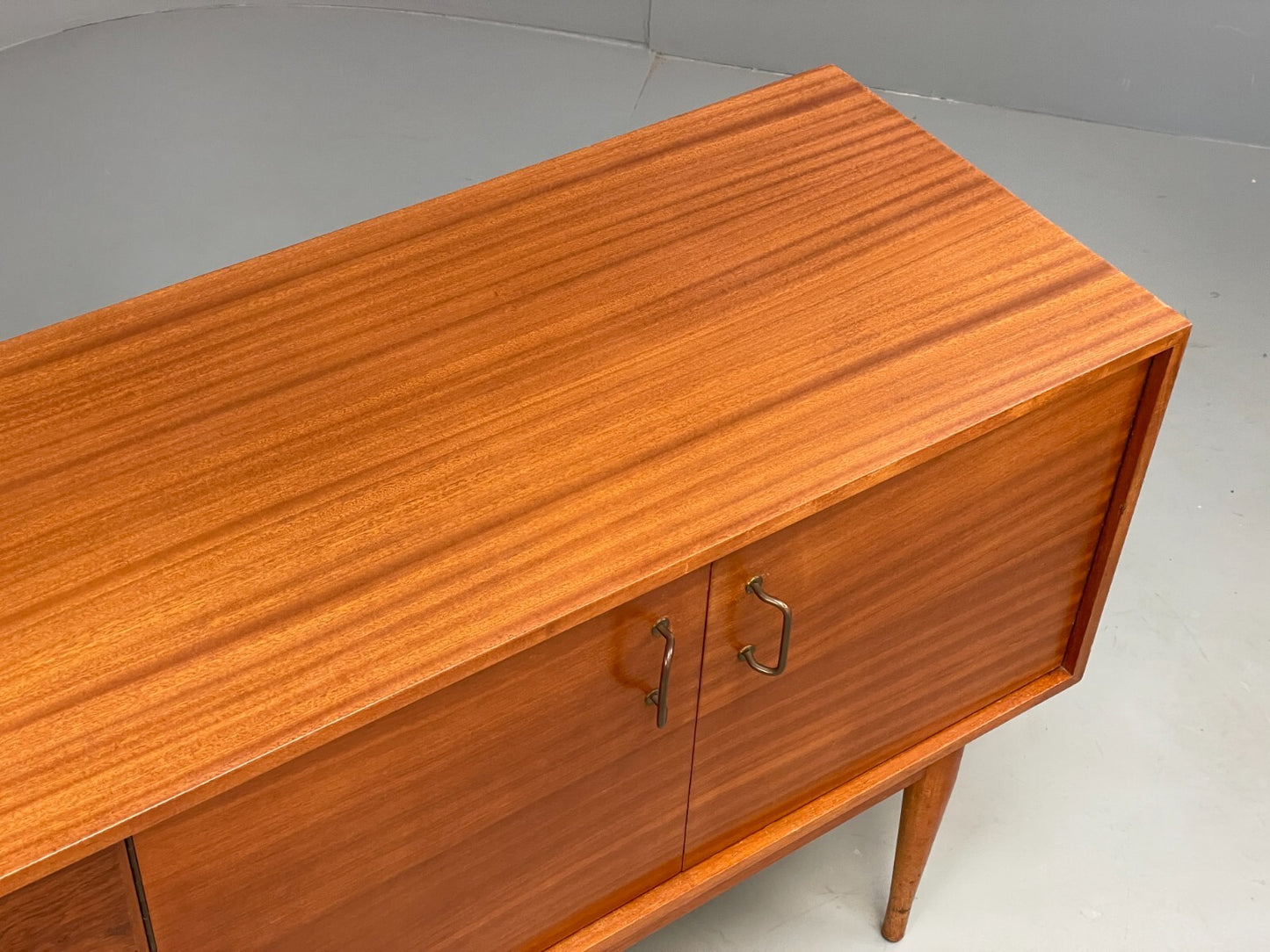 Vintage Uniflex Teak Sideboard Walnut Drawers Retro 1960s Storage EB9416 MWOO - UKDK FURNITURE