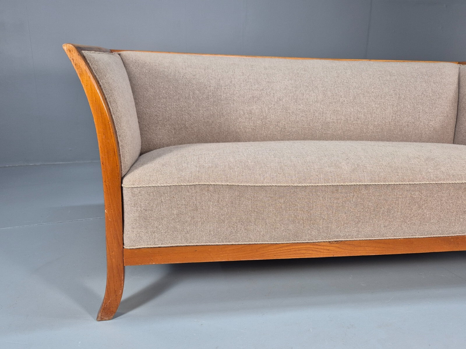 Vintage Danish Fritz Henningsen Style 2 Seater Sofa 1940s Retro EB9669 M2SS - UKDK FURNITURE