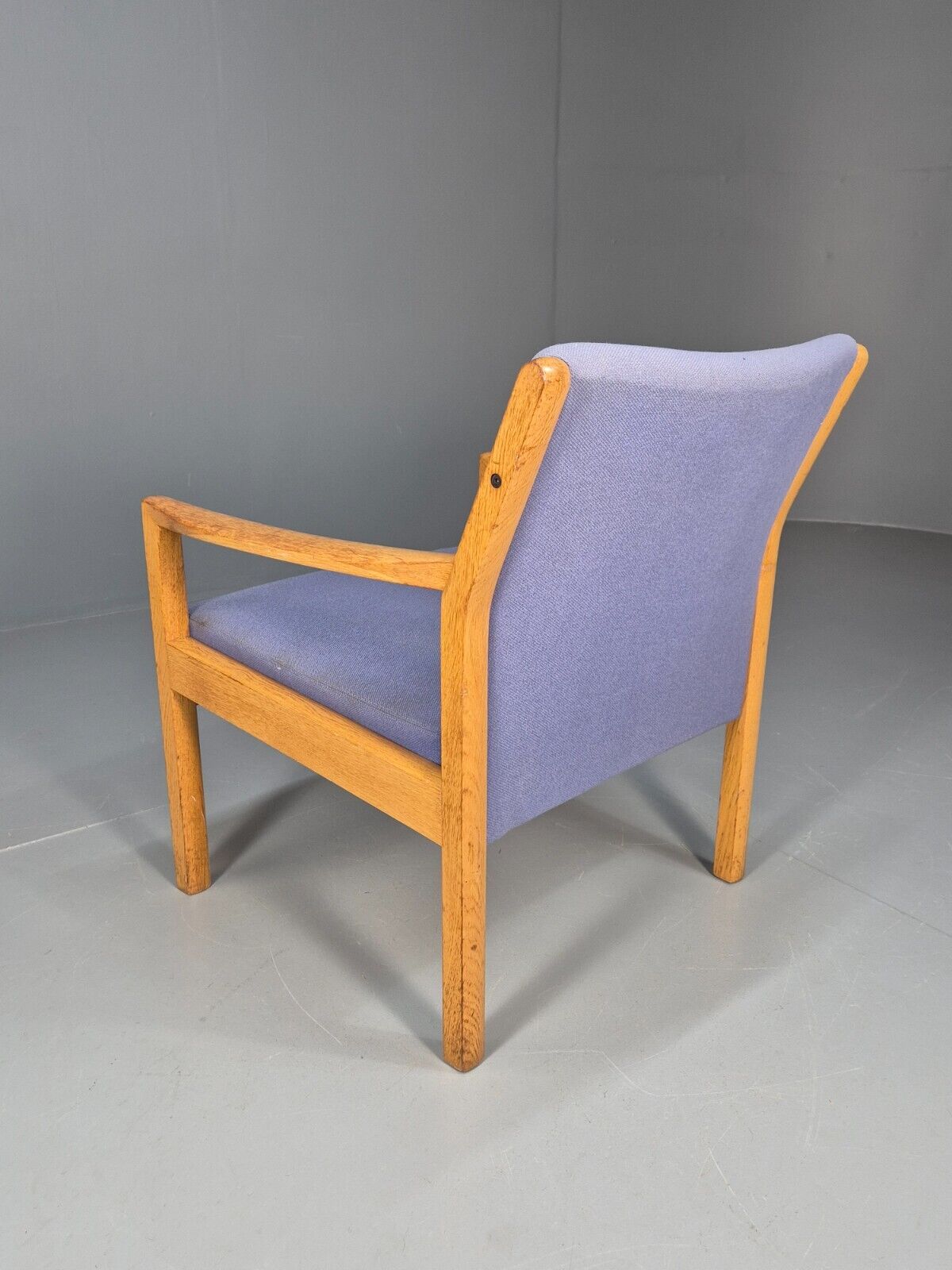 Vinrtage Danish Oak Framed Lounge Chair by Soro Stolefabrik 1990s EB9053 MNOR - UKDK FURNITURE