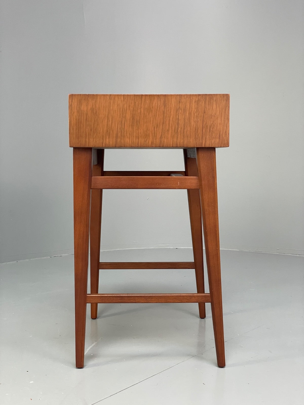 Vintage Meredew Bedside Cabinet Walnut Brass Mid Century 1950s EB9829 MWOO - UKDK FURNITURE