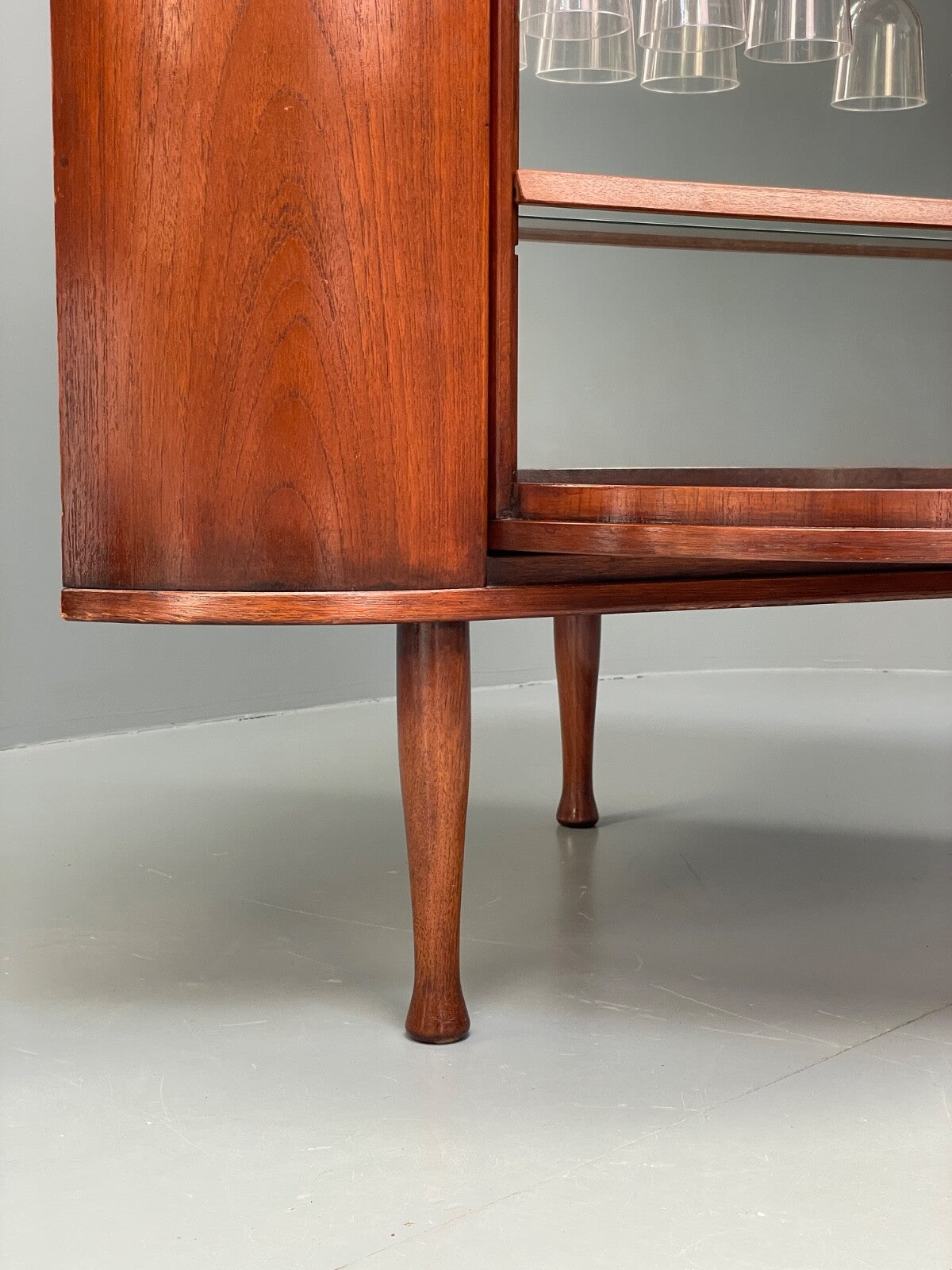 Vintage Teak Revolving Drinks Cabinet 1950s Mid Century EB9768 MWOO - UKDK FURNITURE