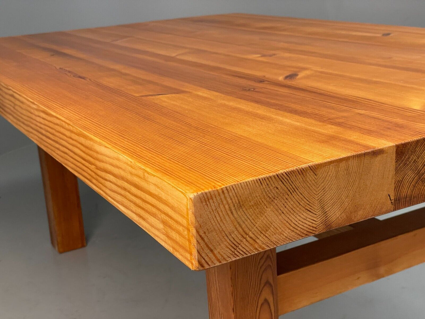 Large Solid Pine Coffee Table Scandinavian Design EB7551 MWOO - UKDK FURNITURE
