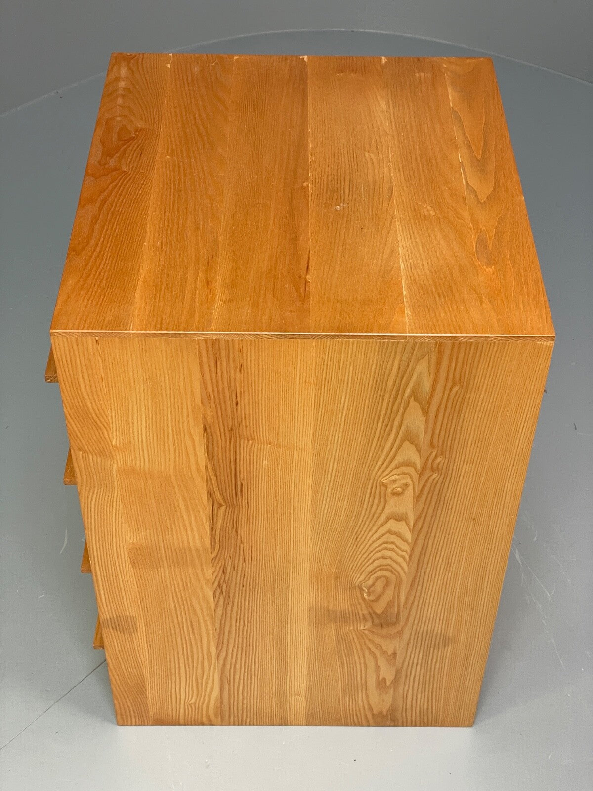 Solid Ash Chest Of Drawers With Mid Century Styled Handles EB9725 MWOO - UKDK FURNITURE