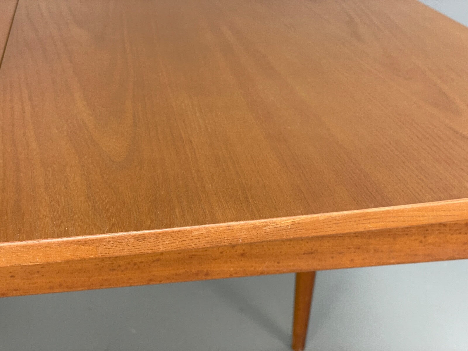 1960s Teak Dining Table Extending Rectangular Vintage By Scandart EB9810 MWOO - UKDK FURNITURE