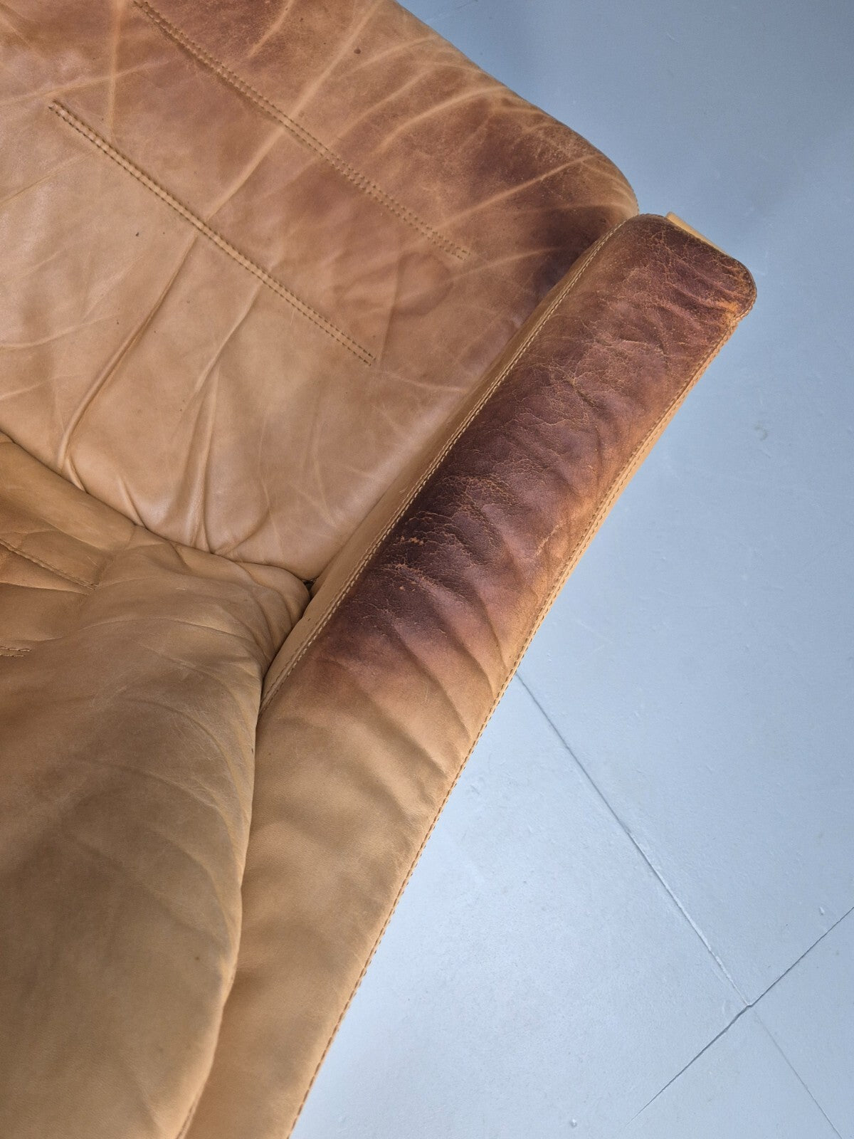 Vintage Danish Skippers Bentwood and Leather Apollo Lounge Chair EB9245 MBEN - UKDK FURNITURE