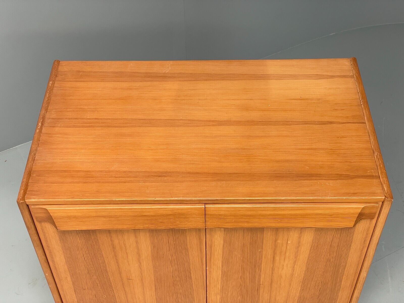 Vintage Czechoslovakian Pine Cupboard Modernist Style 1980s EB6907 MWOO - UKDK FURNITURE
