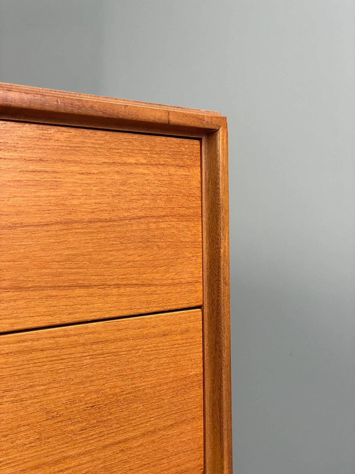 G Plan Teak Chest Of Drawers Vintage 1970s Brass Handles Felt Lined EB9762 MWOO - UKDK FURNITURE