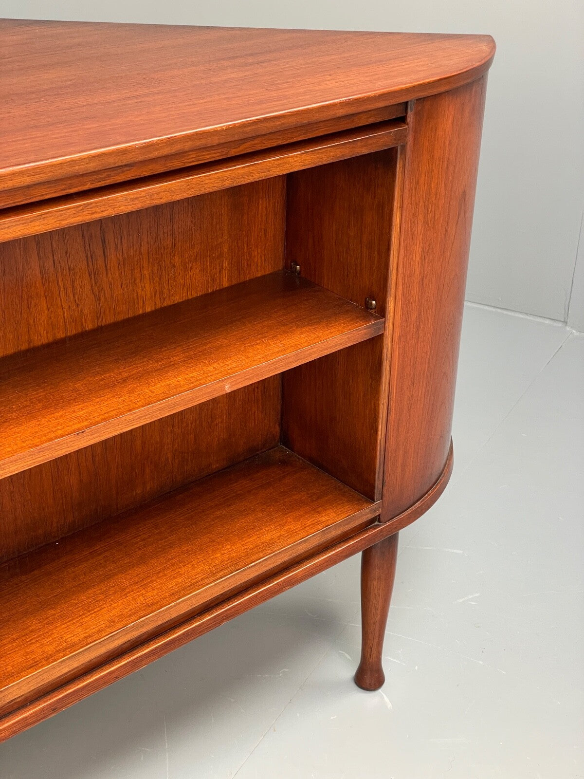 Vintage Teak Revolving Drinks Cabinet 1950s Mid Century EB9768 MWOO - UKDK FURNITURE