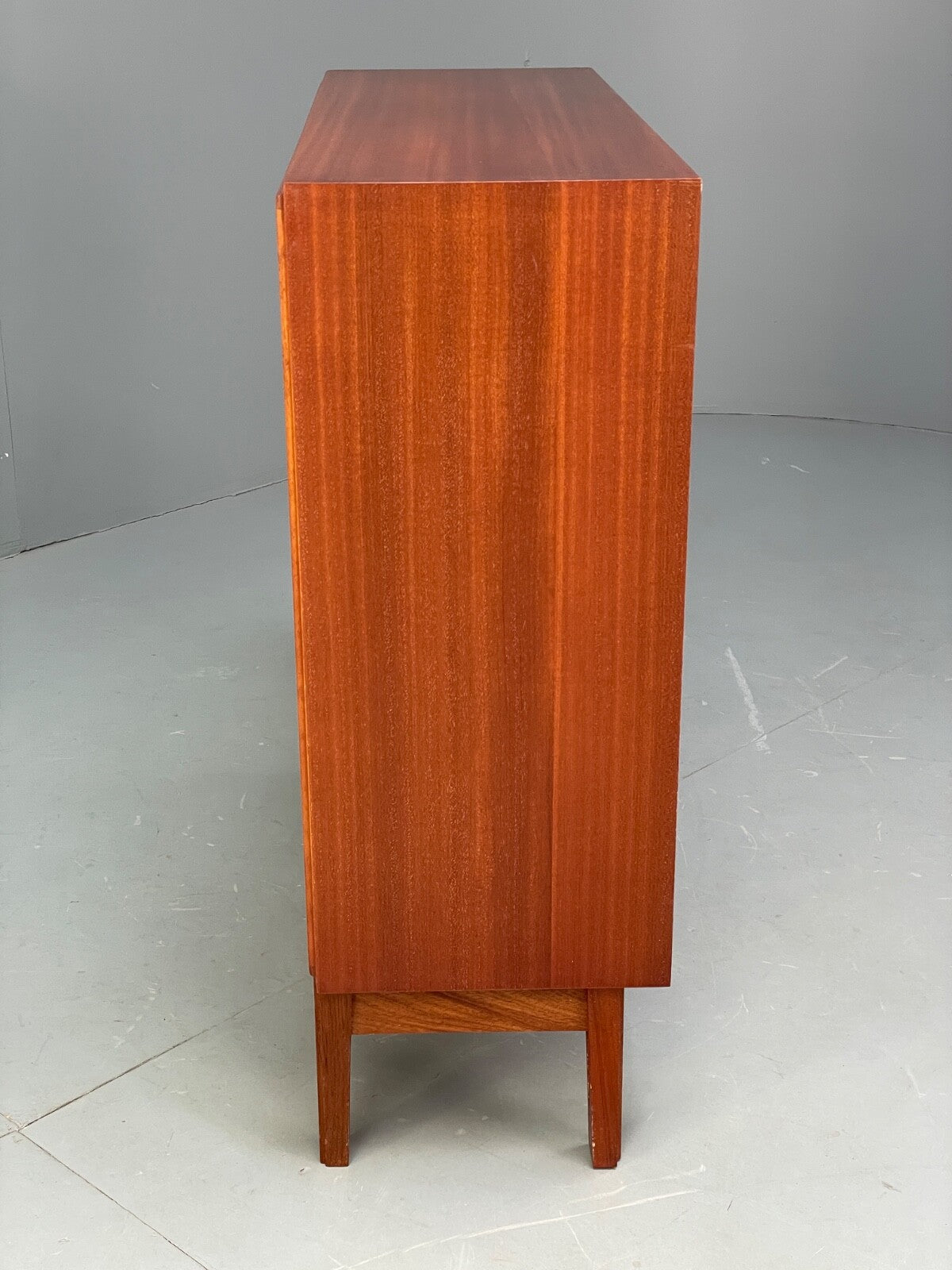Vintage Teak Glazed Bookcase By Beaver & Tapley EB9503 MWOO - UKDK FURNITURE
