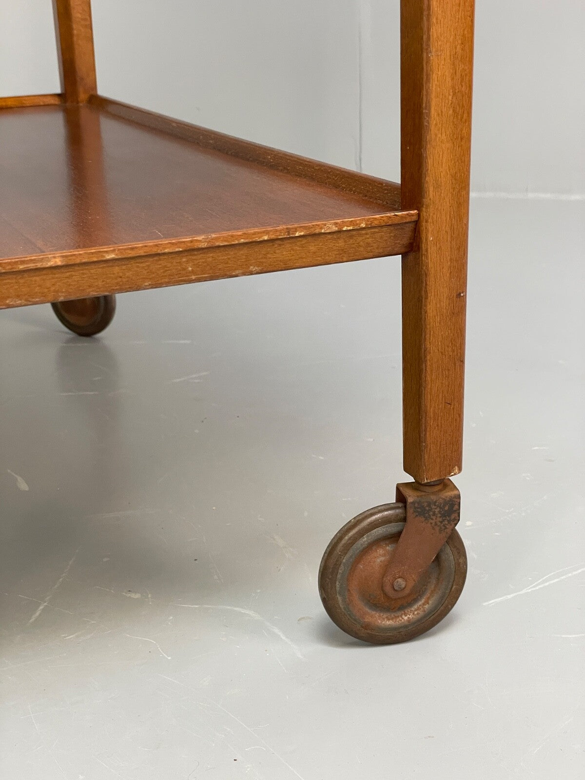 1940s Drinks Trolley For Nordiska Kompaniet Beech Mahogany EB9765 MWOO - UKDK FURNITURE
