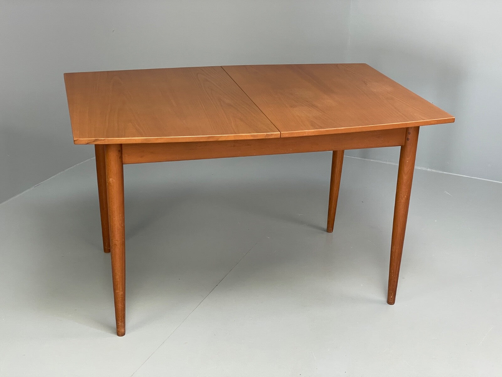 1960s Teak Dining Table Extending Rectangular Vintage By Scandart EB9810 MWOO - UKDK FURNITURE