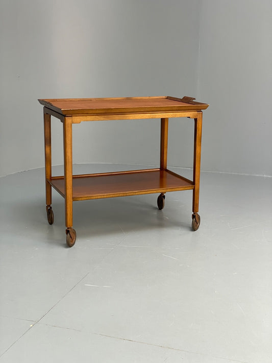 1940s Drinks Trolley For Nordiska Kompaniet Beech Mahogany EB9765 MWOO - UKDK FURNITURE