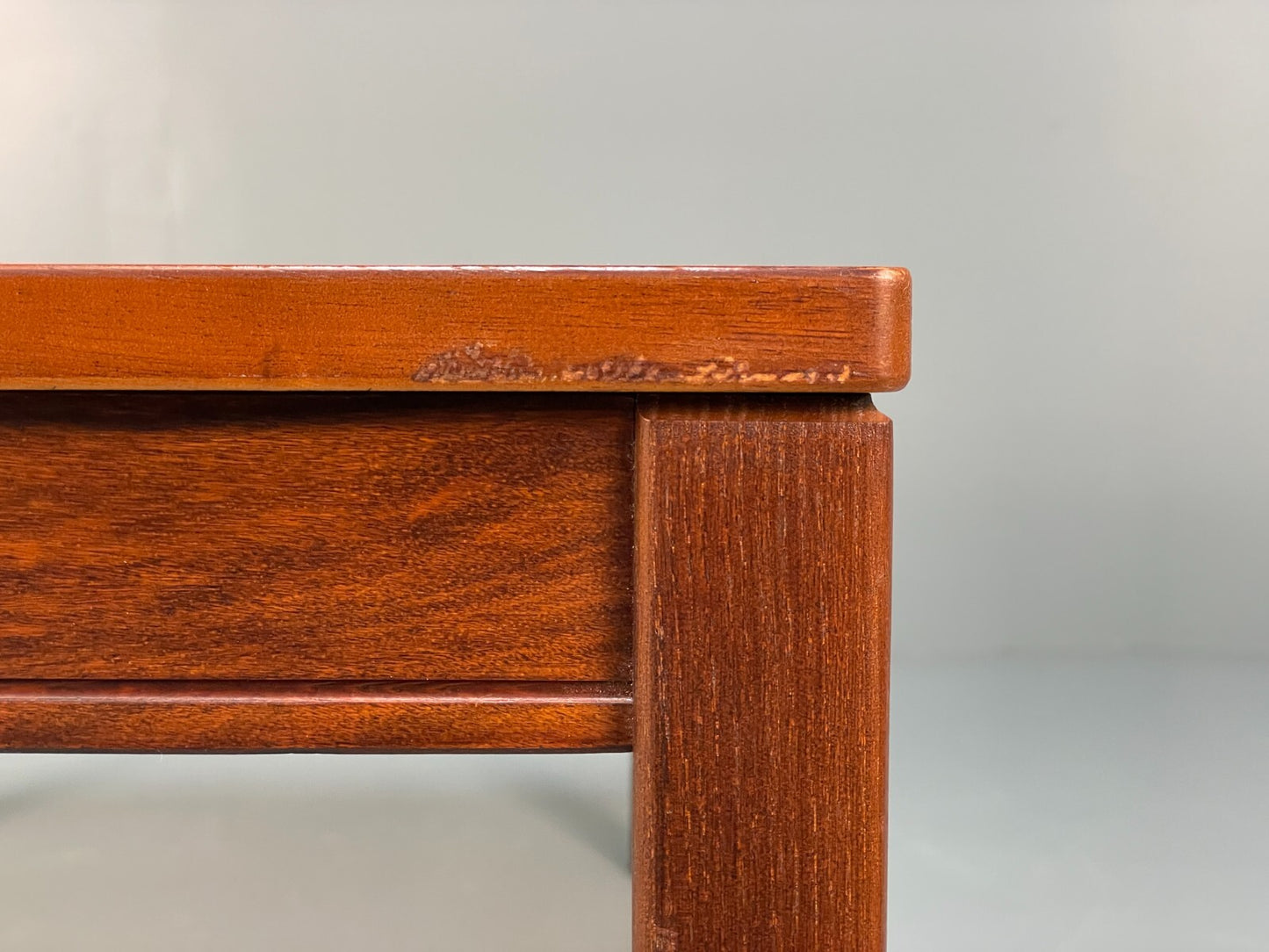 Midcentury Rectangular Chequerboard Pattern Coffee Table By Heggen EB8670 MWOO - UKDK FURNITURE