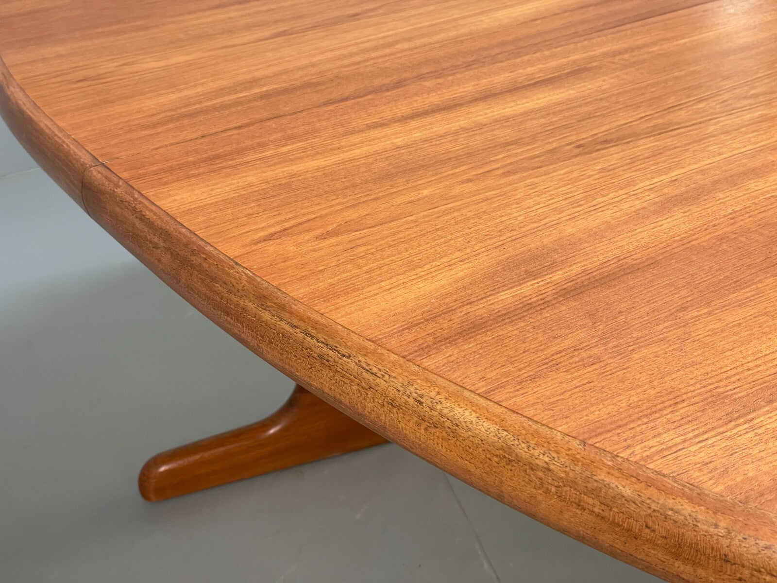 Vintage Teak Extending Dining Table Danish By Dyrlund Retro Solid EB9420 MWOO - UKDK FURNITURE