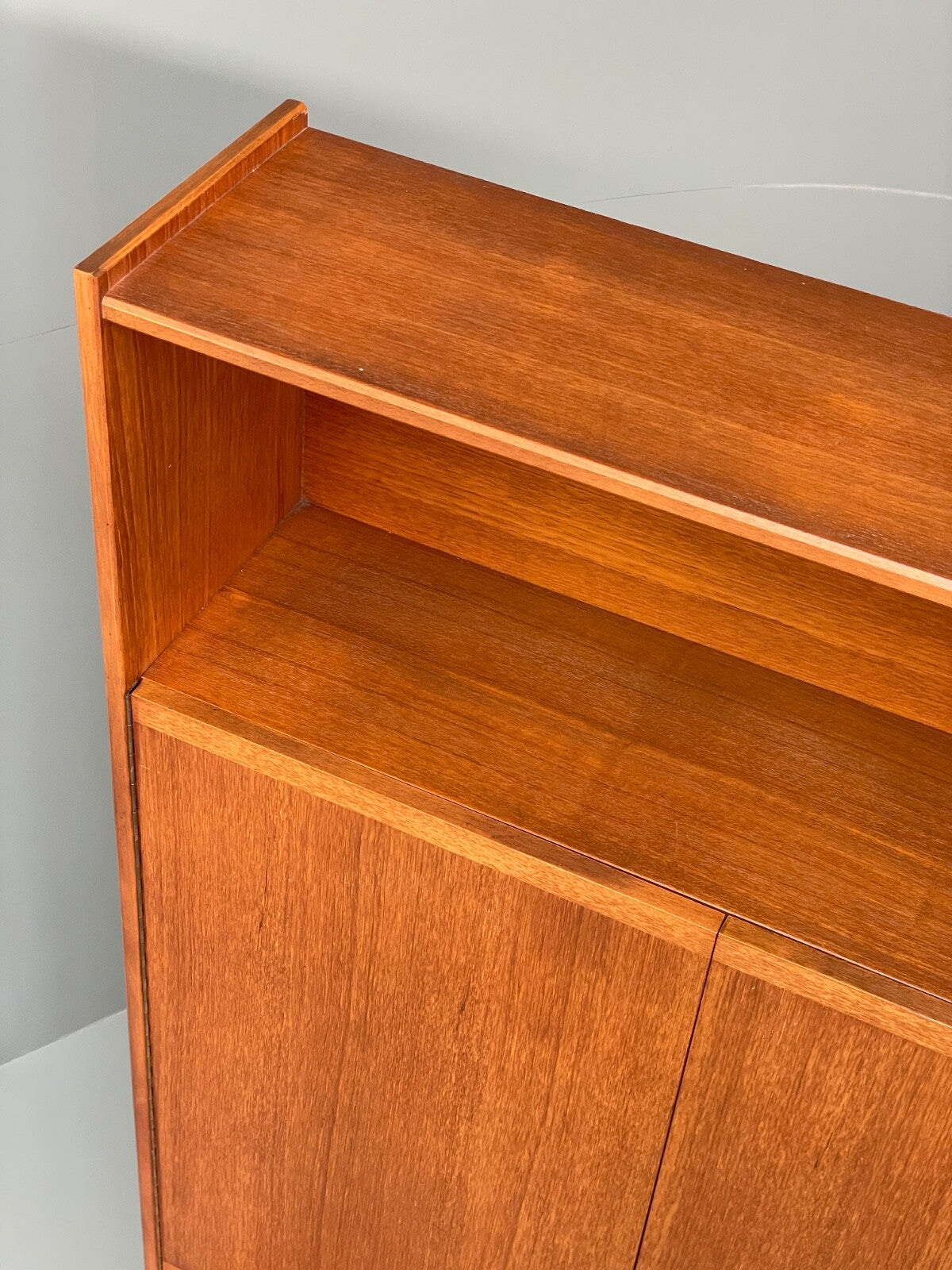 Vintage Teak Wall Unit By Gibbs Furniture 1970s Shelving Retro EB9752 MWOO - UKDK FURNITURE