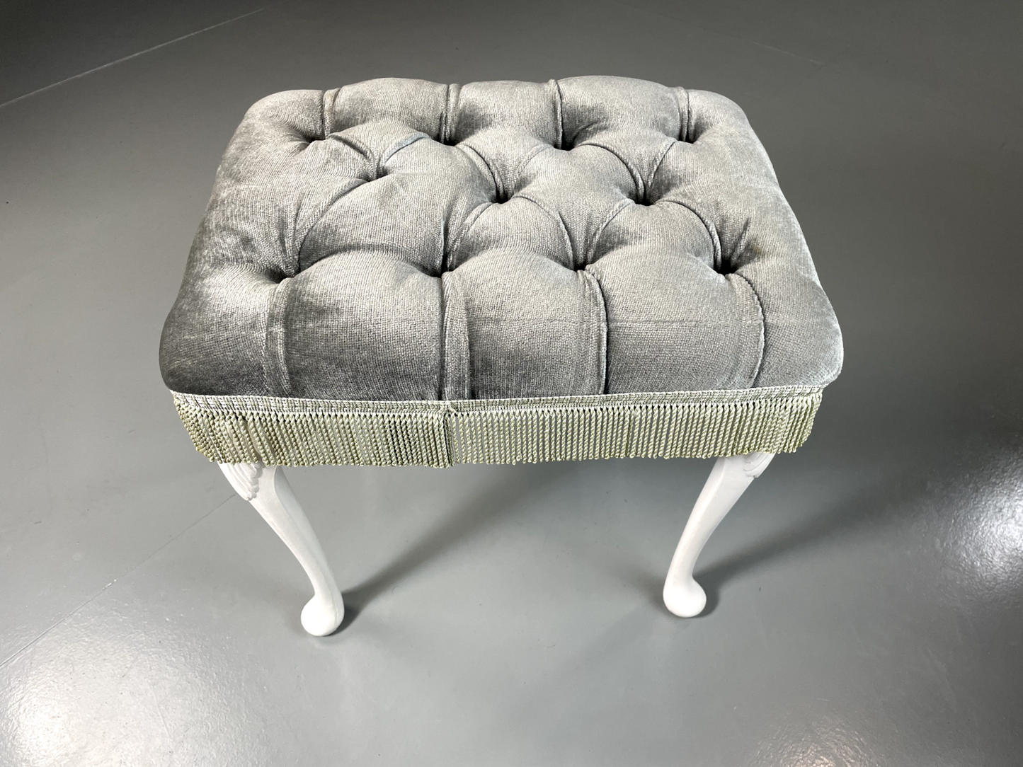 Vintage Bedroom Stool, Kitsch, 1980s, Retro, EB5708 VWOO - UKDK FURNITURE