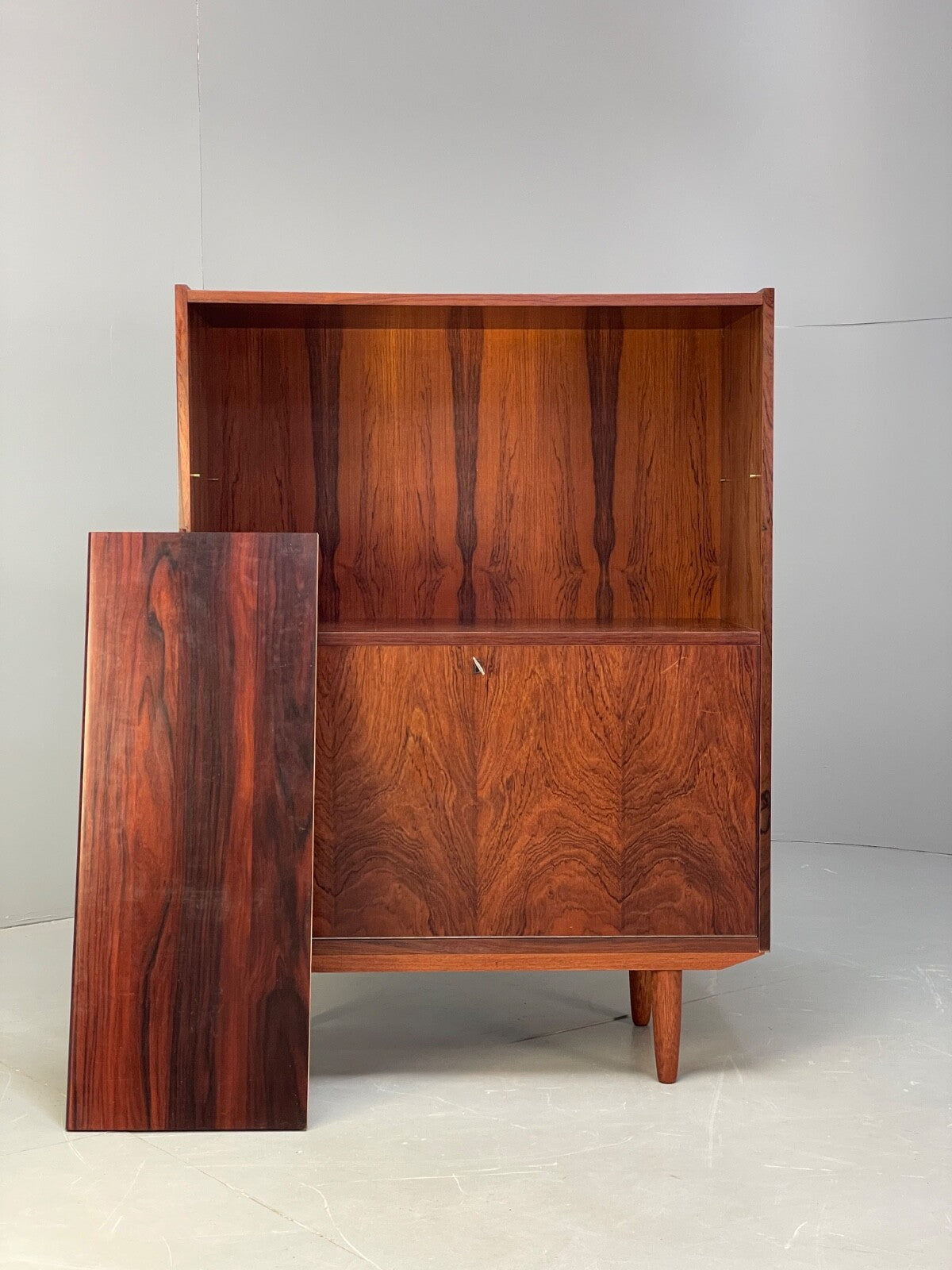 Vintage Danish Drinks Cabinet Shelving Unit 1960s Mid Century EB9506 MWOO - UKDK FURNITURE