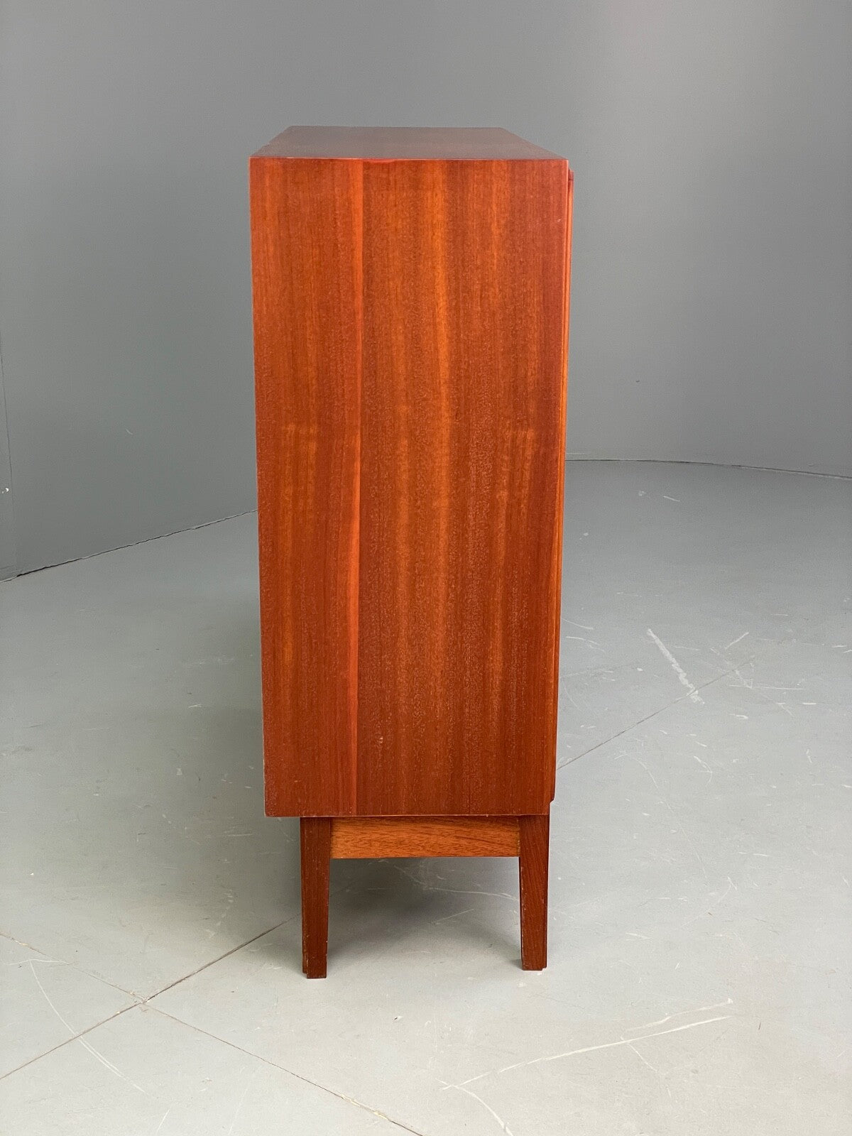 Vintage Teak Glazed Bookcase By Beaver & Tapley EB9503 MWOO - UKDK FURNITURE