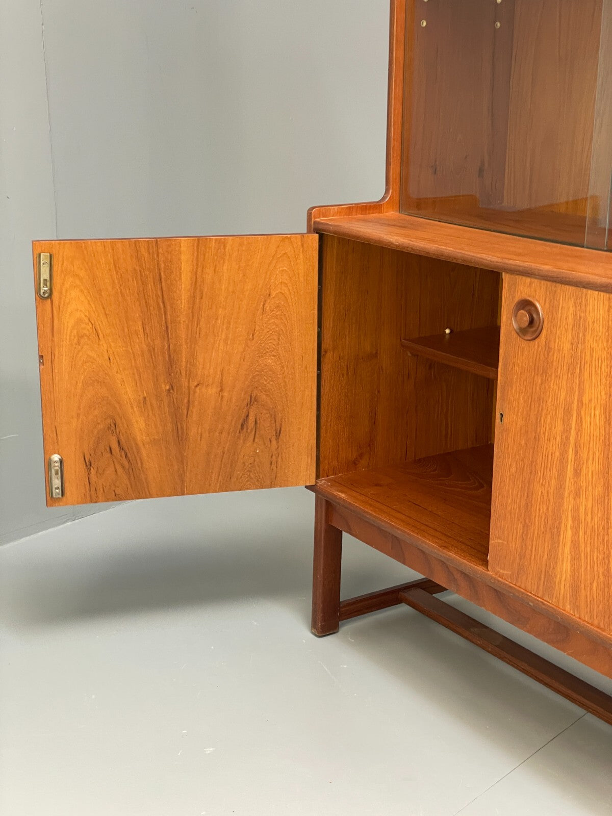 Vintage 1960s Teak Wall Unit By Tunridge Furniture Mid Century EB9528 MWOO - UKDK FURNITURE