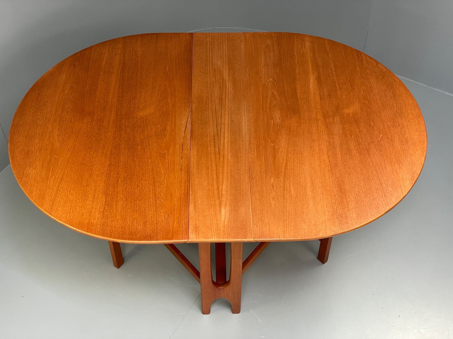 Vintage Teak Drop Leaf Dining Table By Jentique EB9767 MWOO - UKDK FURNITURE
