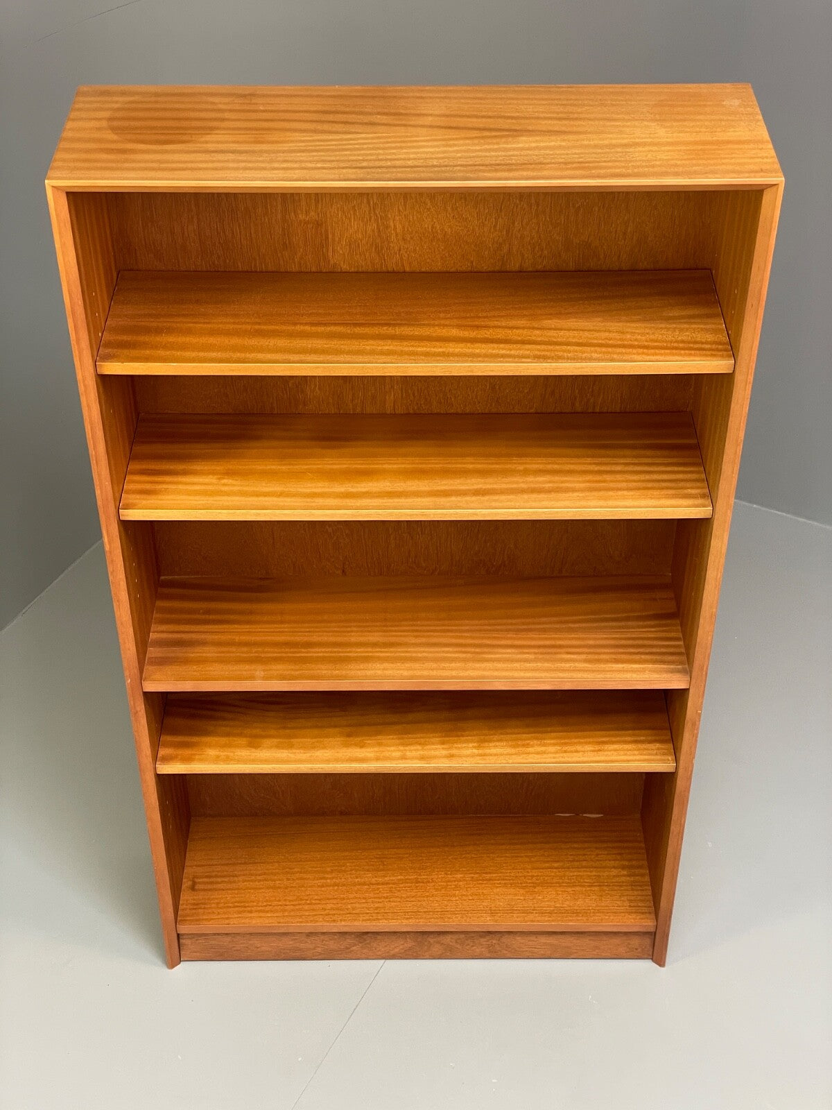 Vintage Teak Tall Bookcase With Adjustable Shelves By Gibbs Retro EB9741 MWOO - UKDK FURNITURE