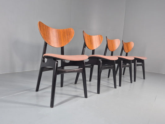 4 Librenza G Plan Dining Chairs New Upholstery 1950s Retro MCM EB11821 MDIN1