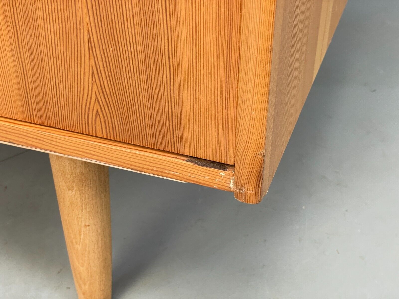 Vintage Czechoslovakian Pine Cupboard Modernist Style 1980s EB6907 MWOO - UKDK FURNITURE