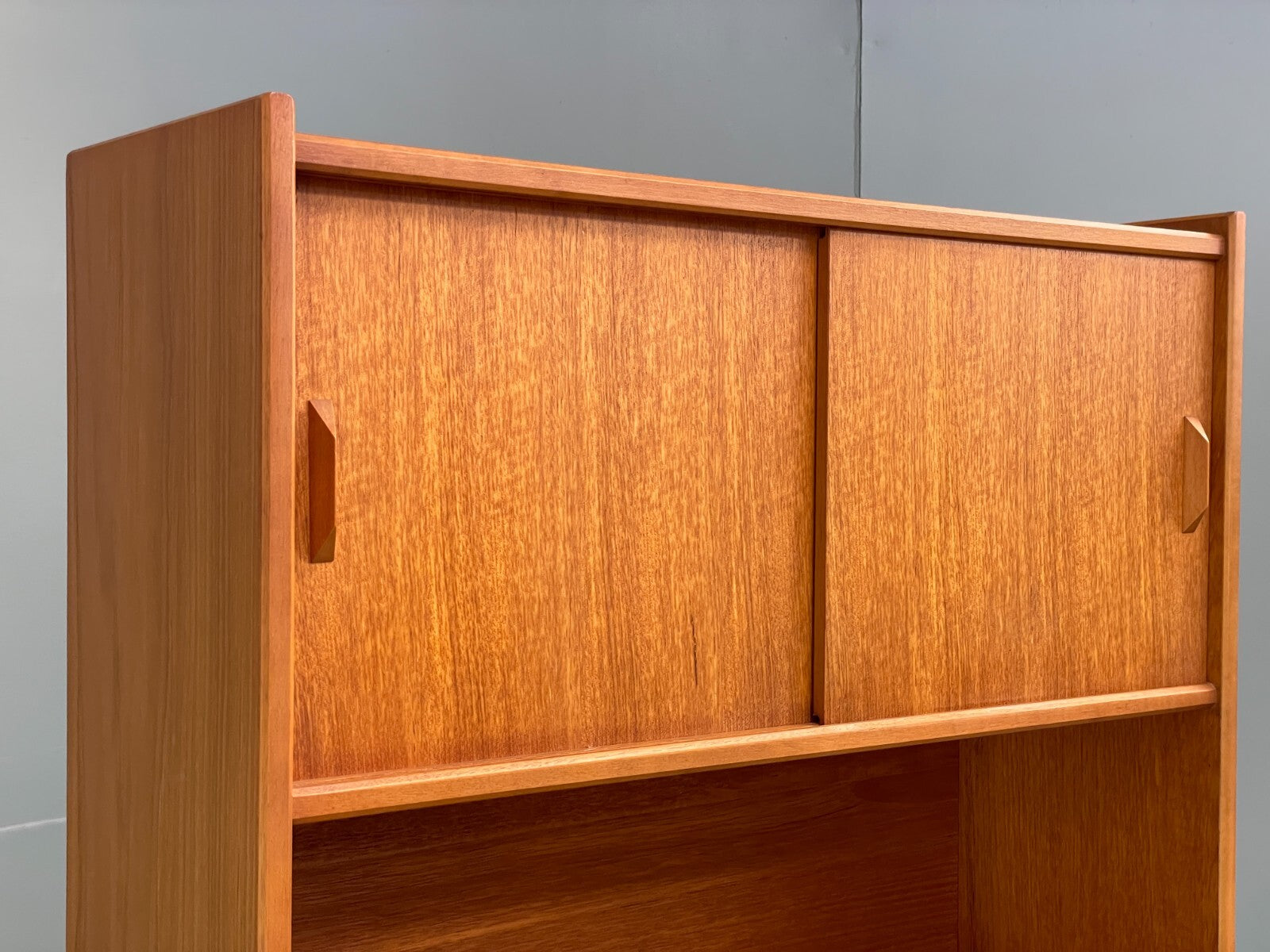 Vintage Teak Wall Unit By Gibbs Furniture 1970s Design Drawers EB9529 MWOO - UKDK FURNITURE