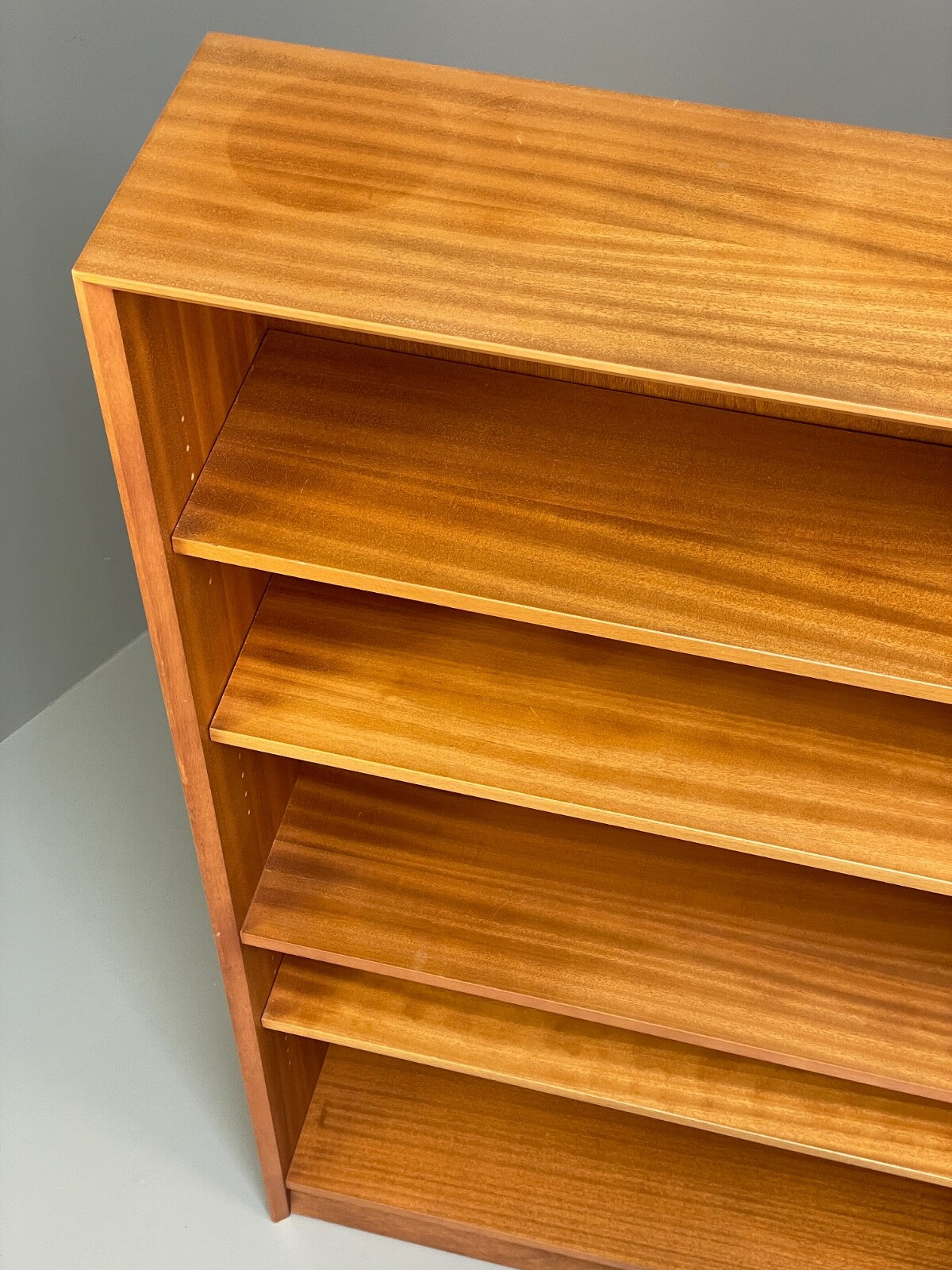 Vintage Teak Tall Bookcase With Adjustable Shelves By Gibbs Retro EB9741 MWOO - UKDK FURNITURE