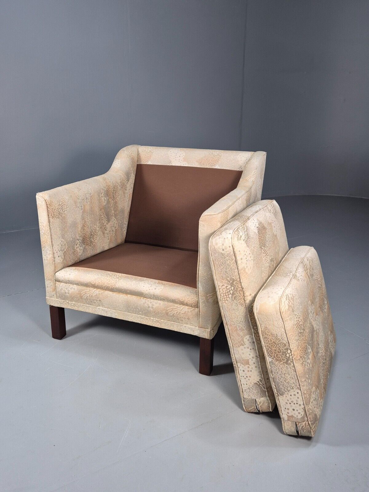 Vintage Danish 1970s Lounge Chair Mogensen Style Retro MCM EB9044 MNOR - UKDK FURNITURE