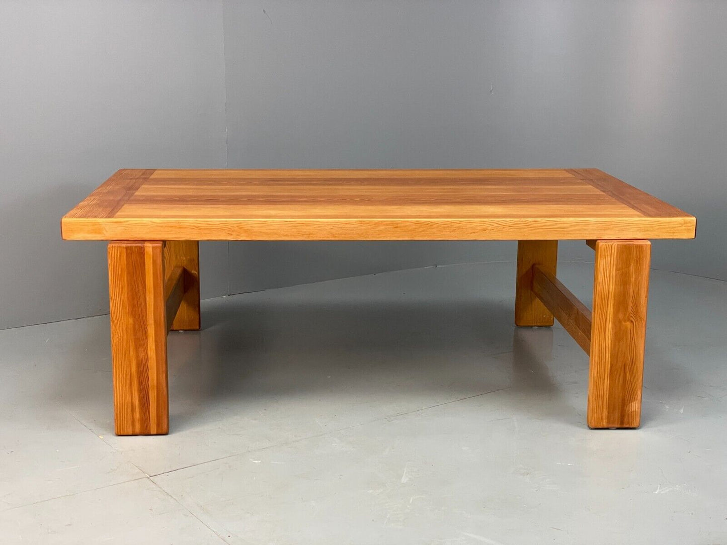 Vintage Mid Century Swedish Pine Coffee Table EB7552 MWOO - UKDK FURNITURE