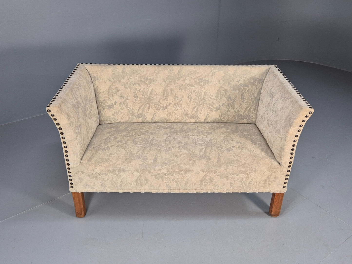 Vintage Danish 2 Seat Sofa Small Boxy 1950s Retro EB9560 M2SS - UKDK FURNITURE