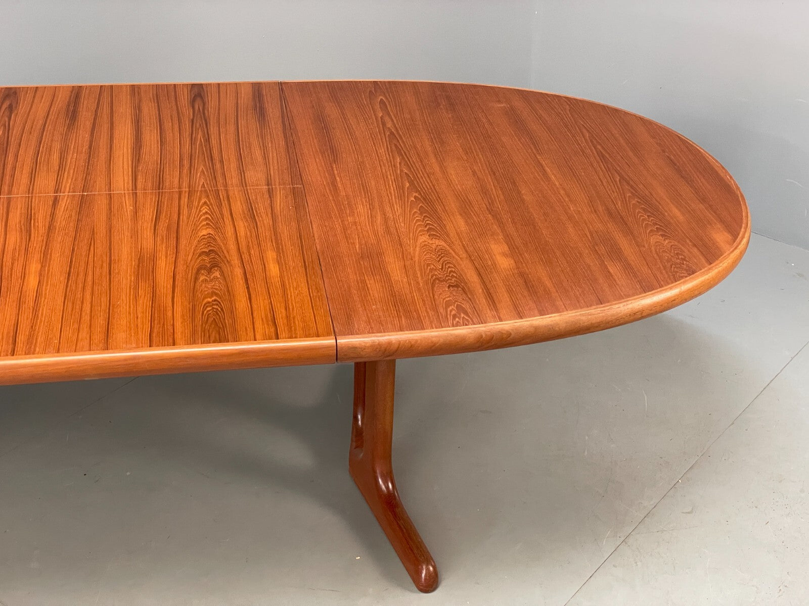 Vintage Teak Extending Dining Table Danish By Dyrlund Retro Solid EB9420 MWOO - UKDK FURNITURE
