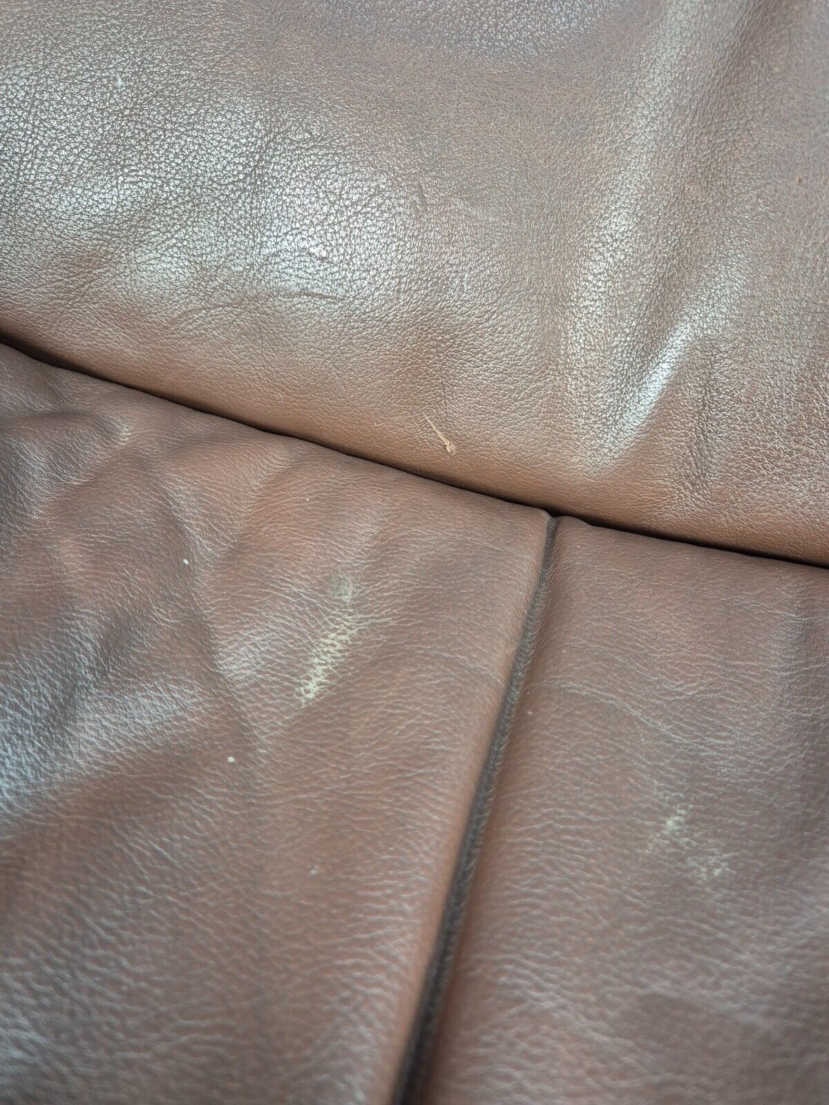 Vintage Danish Lounge Chair Brown Leather Bentwood Farstrup Retro EB8885a MBEN - UKDK FURNITURE