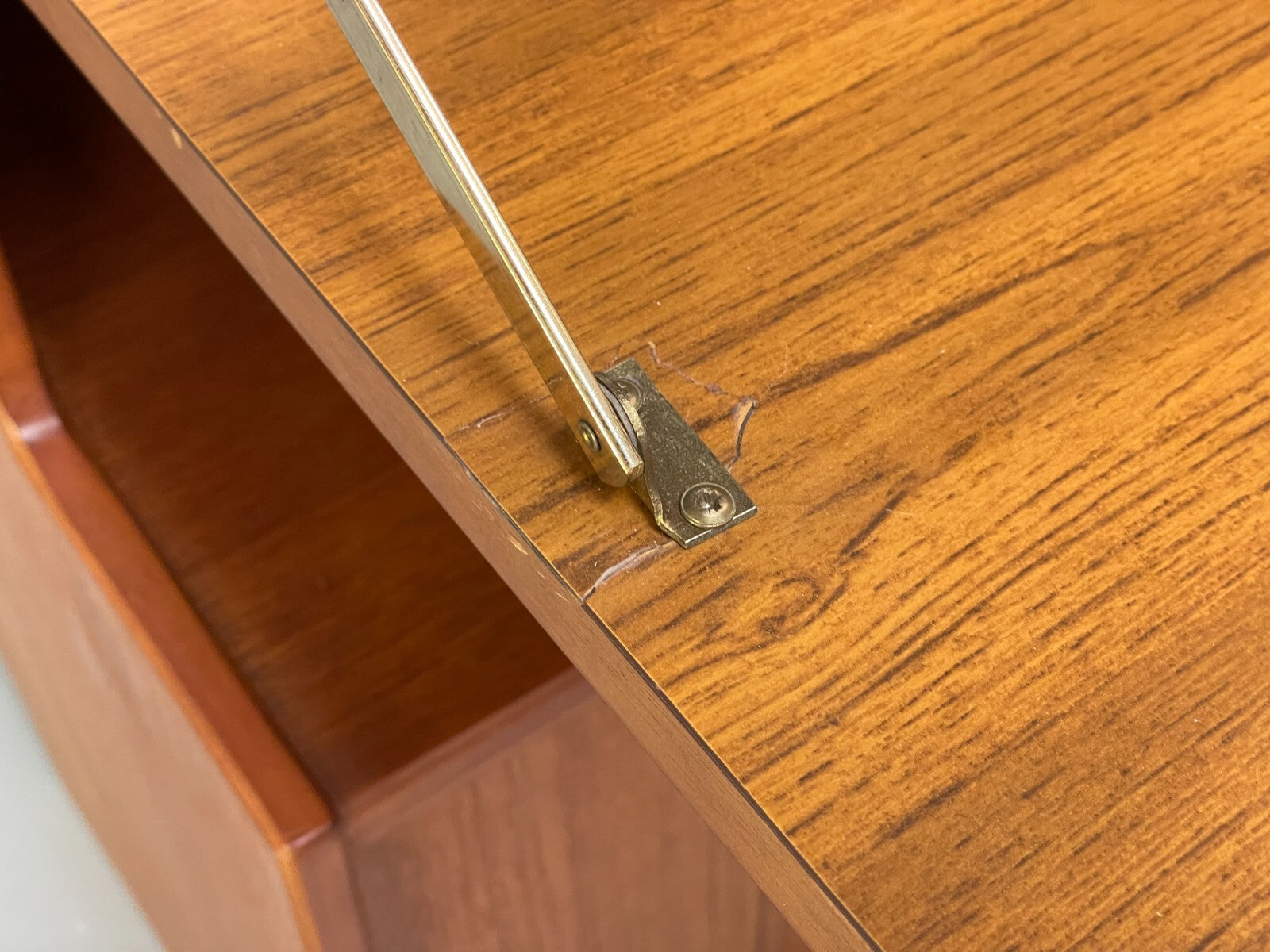 Vintage Teak Wall Unit By Gibbs Furniture 1970s Drinks Cabinet EB9526 MWOO - UKDK FURNITURE