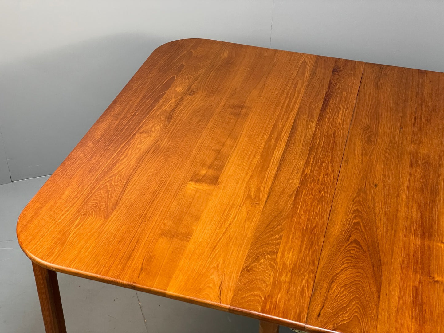 Vintage Solid Teak Extending Modular Rectabgular Dining Table Unique EB8848 MWOO - UKDK FURNITURE