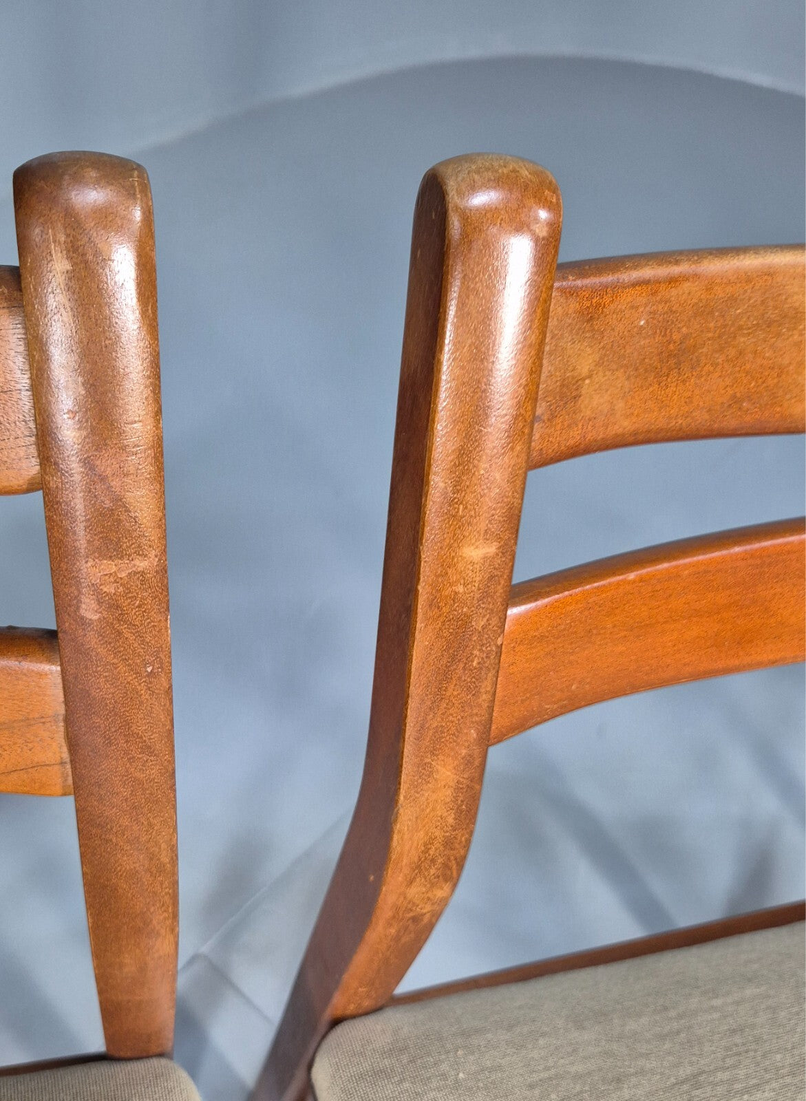 4 Danish Style Teak Dining Chairs Mid Century 1960s Retro MCM EB9694 MDIN - UKDK FURNITURE