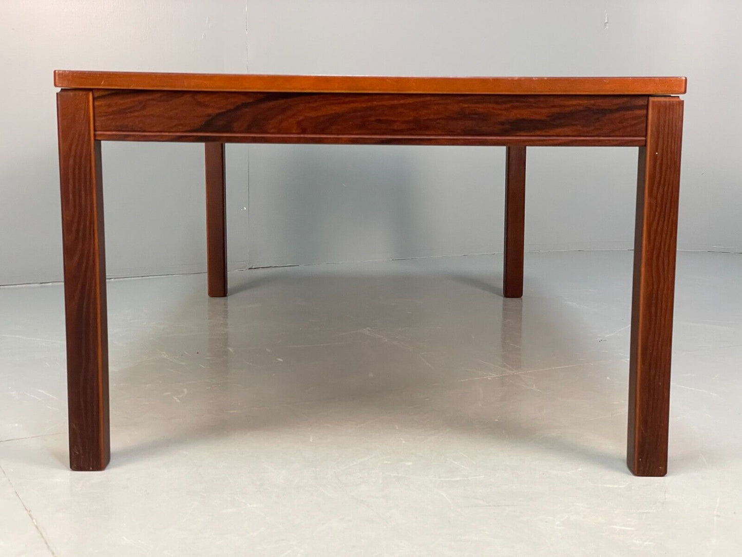 Midcentury Rectangular Chequerboard Pattern Coffee Table By Heggen EB8670 MWOO - UKDK FURNITURE
